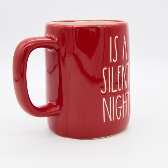 Red Rae Dunn Mug, All Mama Wants for Christmas 16oz Ceramic Coffee Cup Gift, New - Picture 10 of 10